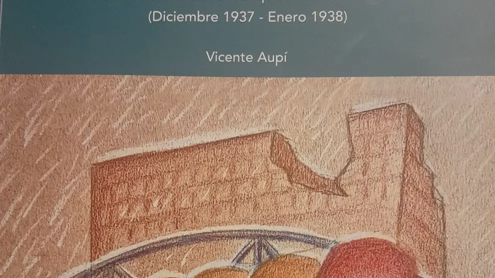 Portada del último libro de Vicente Aupí sobre la Batalla de Teruel.