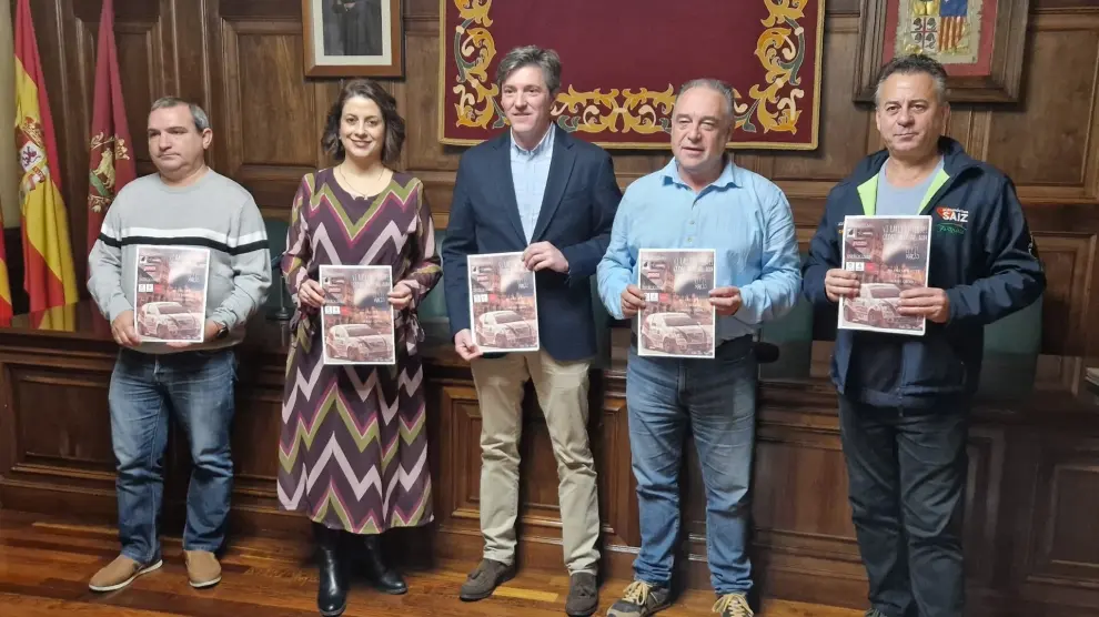 La alcaldesa de Teruel, Emma Buj, ha presentado el VI Rally Ciudad Mudéjar...AYUNTAMIENTO...17/01/2024 [[[EP]]]
