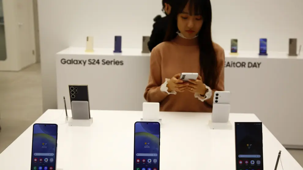 Nuevos teléfonos S24 de Samsung