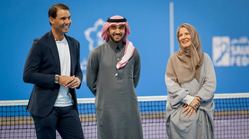 Rafa Nadal, nuevo embajador de la Federación de Tenis de Arabia Saudí