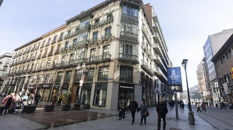 El edificio de la calle Alfonso, en la actualidad.