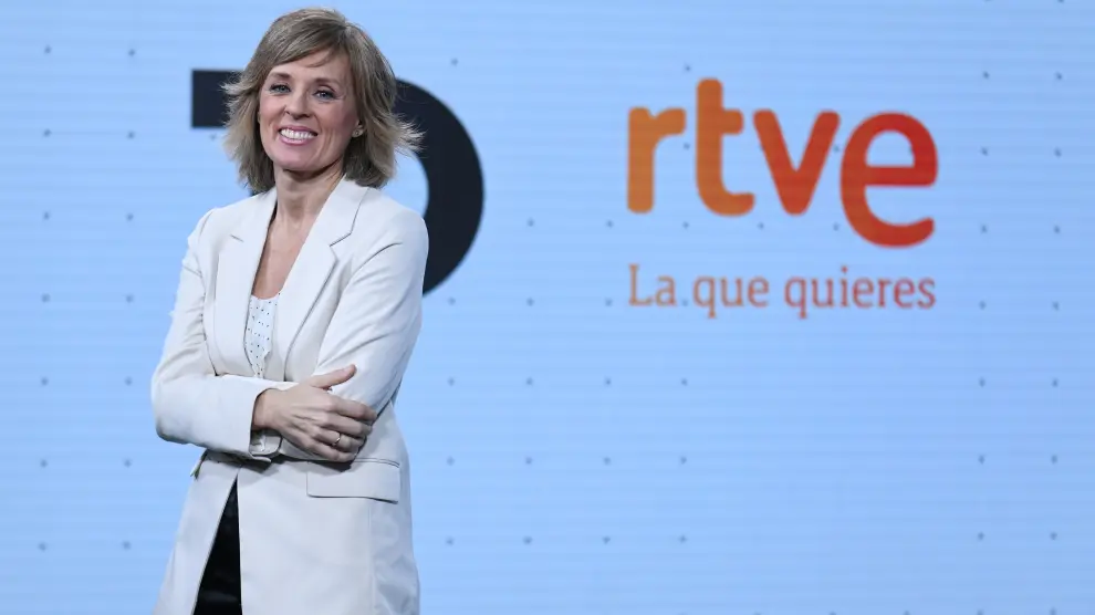 La periodista Marta Carazo, nueva presentadora del Telediario.