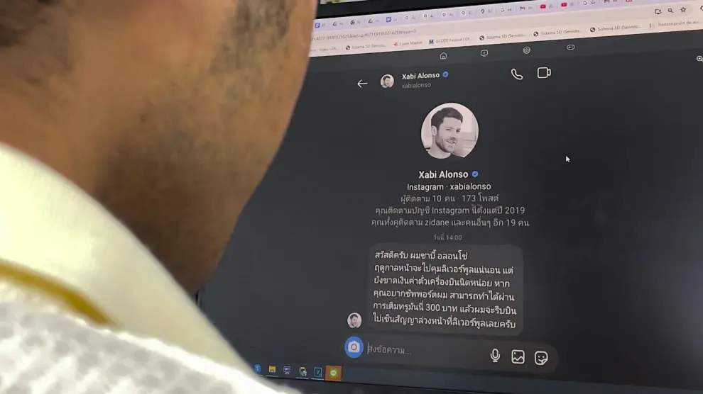Policía de Tailandia advierte sobre una estafa que usa la imagen suplantada de Xabi Alonso