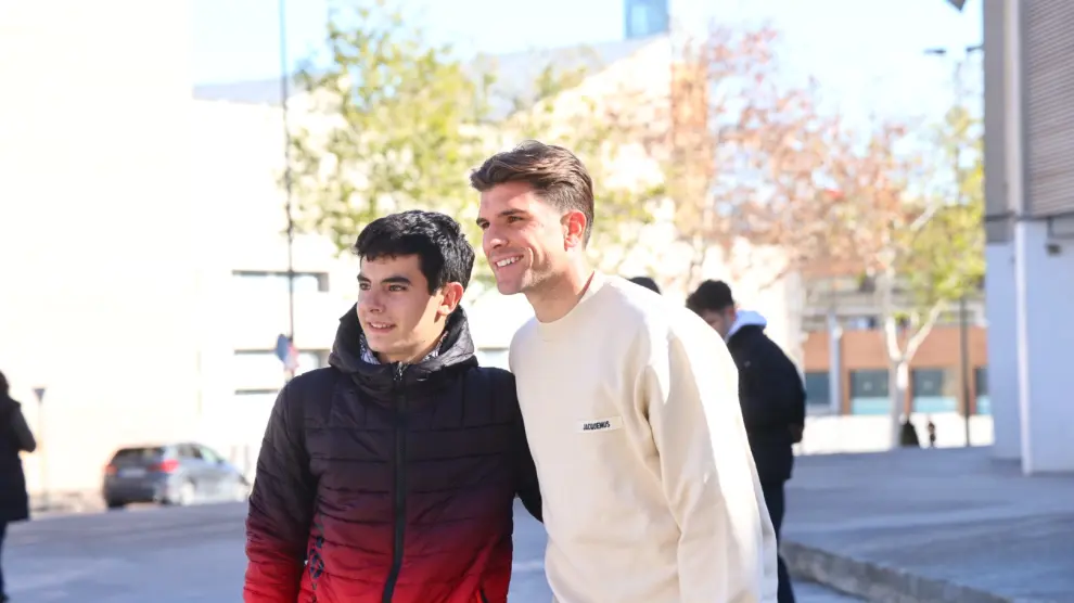 Presentación de los nuevos fichajes del Real Zaragoza: Raúl Guti y Akim Zedadka