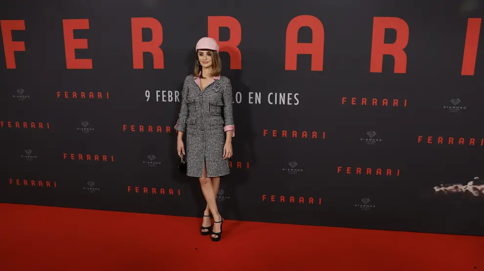 Penélope Cruz presenta este lunes en Madrid la película de Michael Mann 'Ferrari'