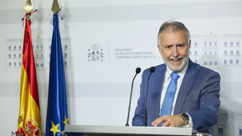 El ministro de Política Territorial, Ángel Víctor Torres, hace balance de sus primeros meses en el cargo