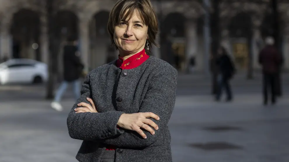 María Gavrilova, jefa del Departamento de Ruso de la Escuela Oficial de Idiomas Nº 1 de Zaragoza.