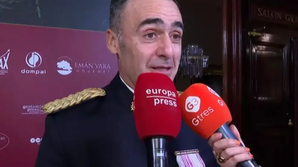 Manuel Pérez López, director de la Academia General Militar de Zaragoza.