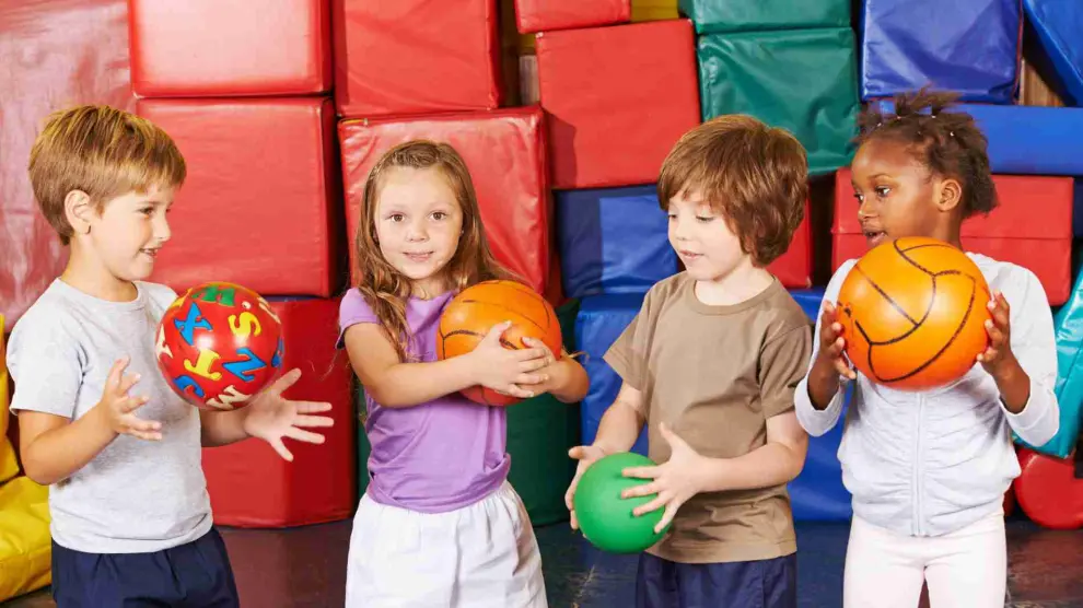 Los gimnasios con ludoteca y guardería cuentan con numerosas actividades para los más pequeños.