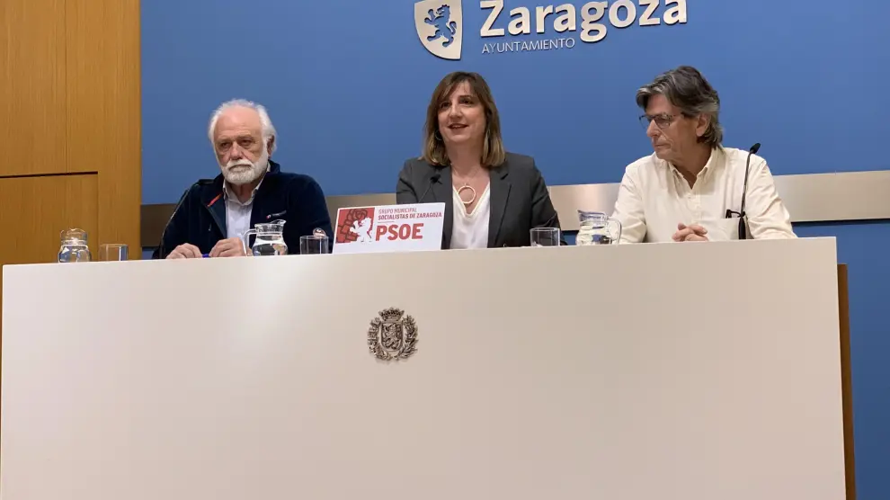Blasco, Ranera y Almenara, este lunes en el Ayuntamiento de Zaragoza