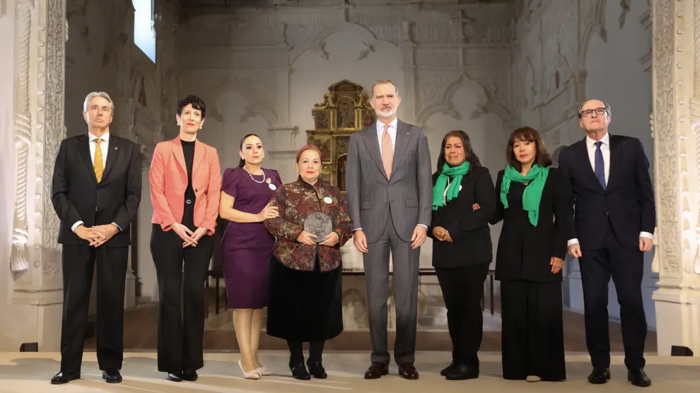 La asociación mexicana Familiares por Nuestros Desaparecidos de Jalisco (FUNDEJ) recibe, de manos del Rey Felipe VI, el IX Premio de Derechos Humanos Rey de España.