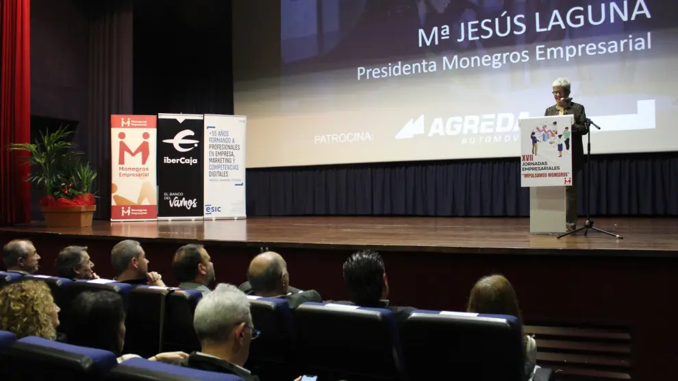 María Jesús Laguna se despide como presidenta de Monegros Empresarial