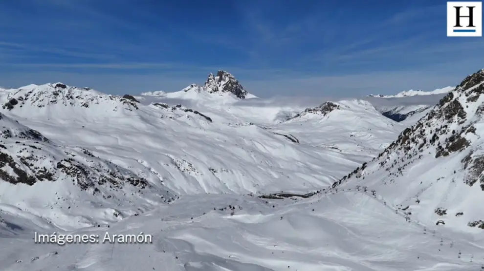 La estación de Aramón Cerler ofrece más de 60 kilómetros esquiables mientras que Aramón Formigal-Panticosa supera los 150 kilómetros.