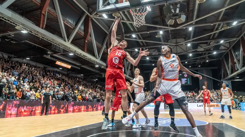 Partido Chemnitz-Casademont Zaragoza, vuelta de los cuartos de final de la FIBA Europe Cup
