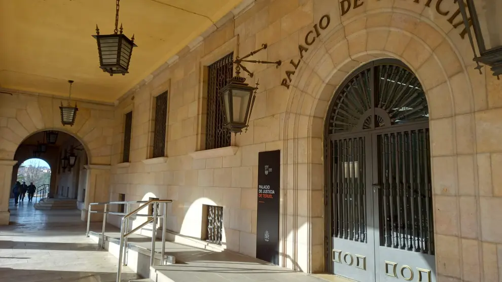 El juicio se celebró en el Palacio de Justicia de Teruel.