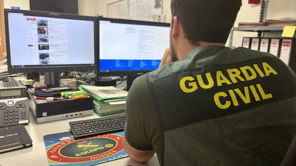 La operación la realizaron agentes del equipo de lucha contra la ciberdelincuencia de la Guardia Civil de Huesca.
