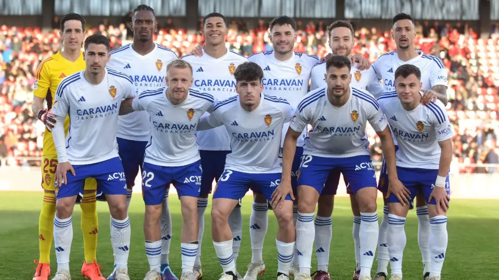 Partido Mirandés-Real Zaragoza, de la jornada 32 de Segunda División