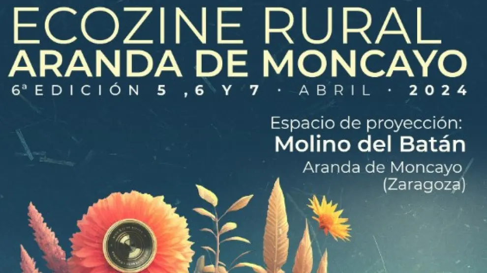El cartel del festival Ecozine Rural.