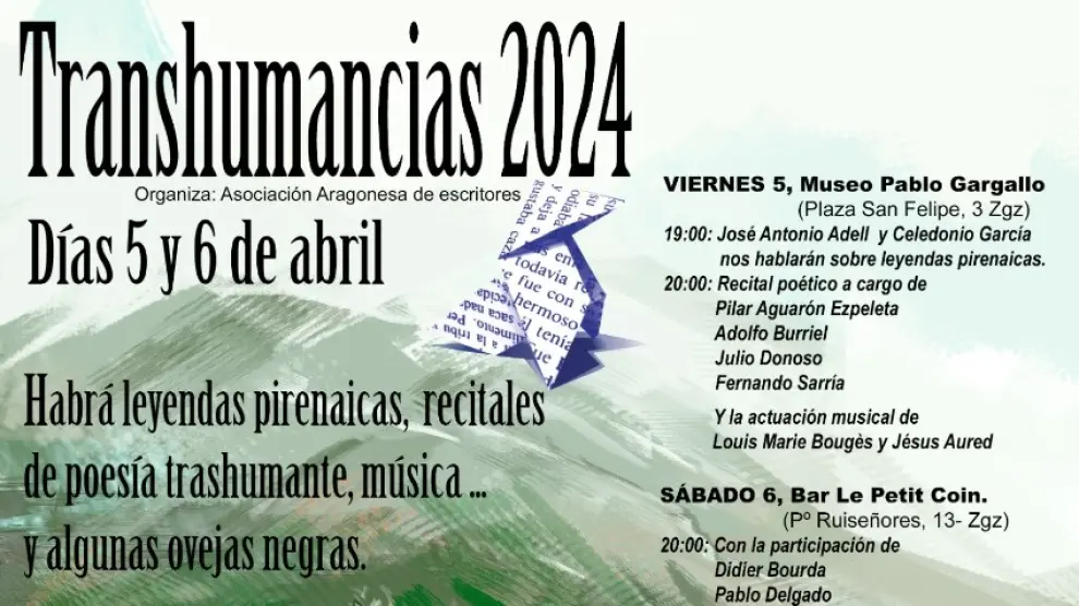 Cartel del Festival Transhumancias 2024.