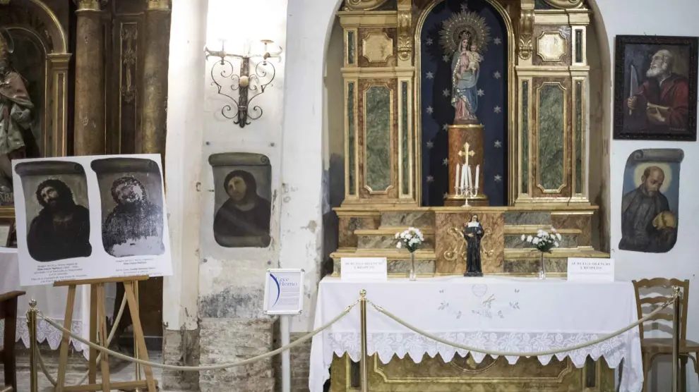 El Ecce Homo de Borja, en el Santuario de Nuestra Señora de la Misericordia