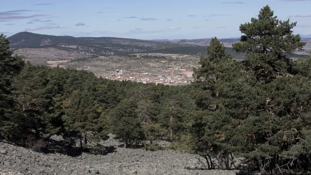 Estos ríos de piedra se encuentran en un pueblo de Teruel