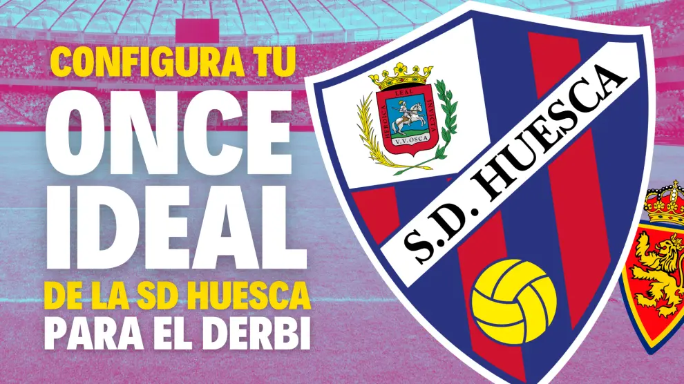 Elije el once inicial de la SD Huesca.