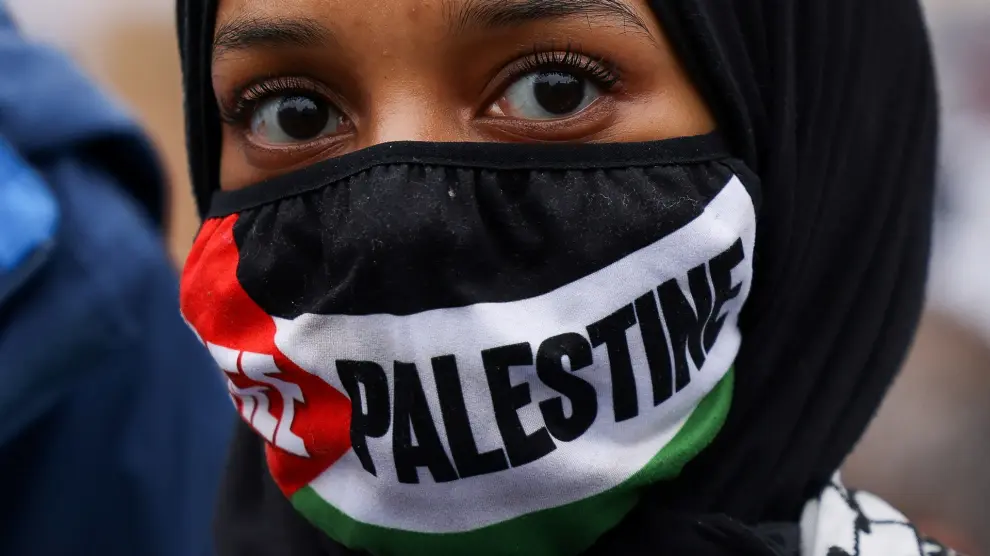 Manifestaciones en apoyo al pueblo palestino recorren el mundo