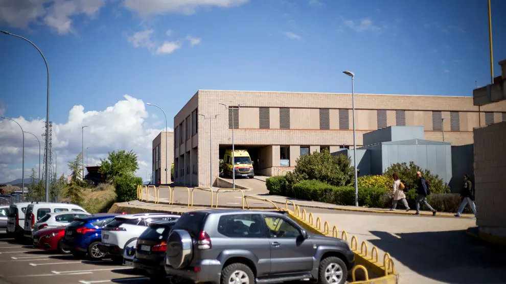 Visita de Jorge Azcón al Hospital Ernest Lluch de Calatayud