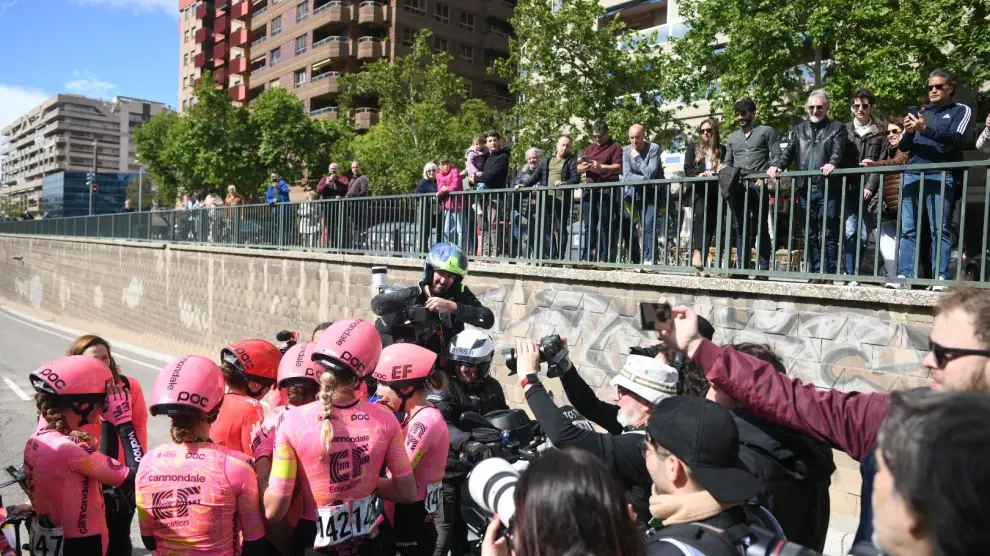 Vuelta Ciclista a España Femenina 2024: la carrera llega a la avenida Cesáreo Alierta de Zaragoza