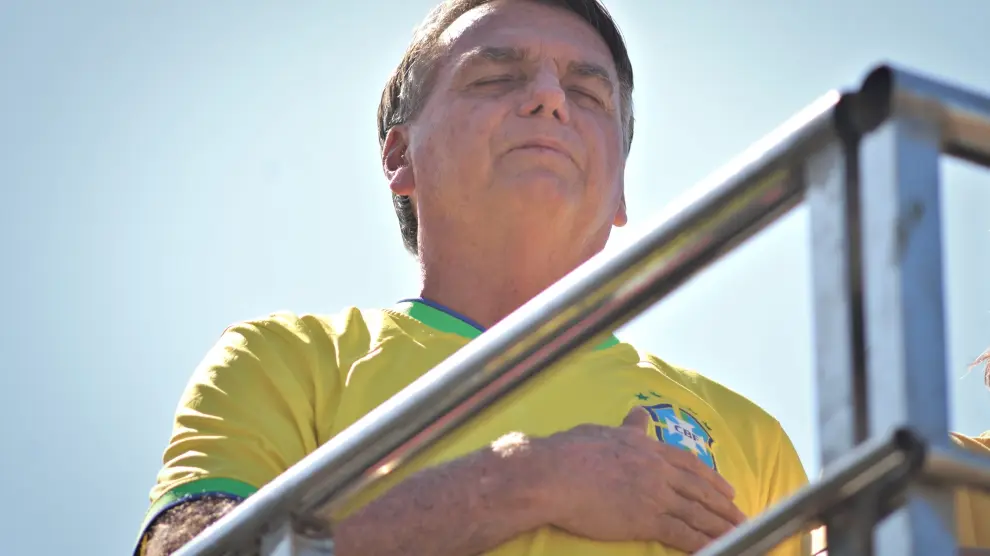 El expresidente de Brasil Jair Bolsonaro en una imagen de archivo.