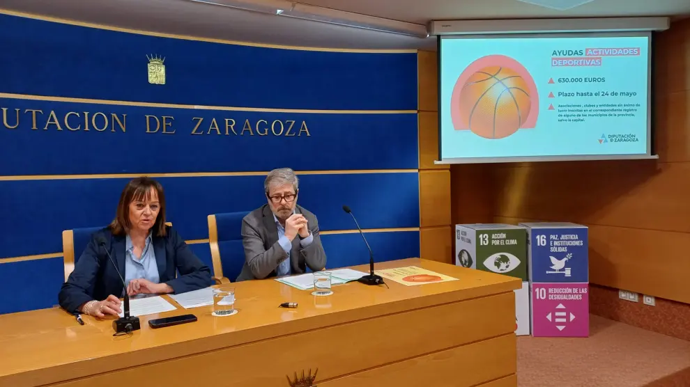 Presentación de las ayudas de la DPZ a las actividades deportivas.