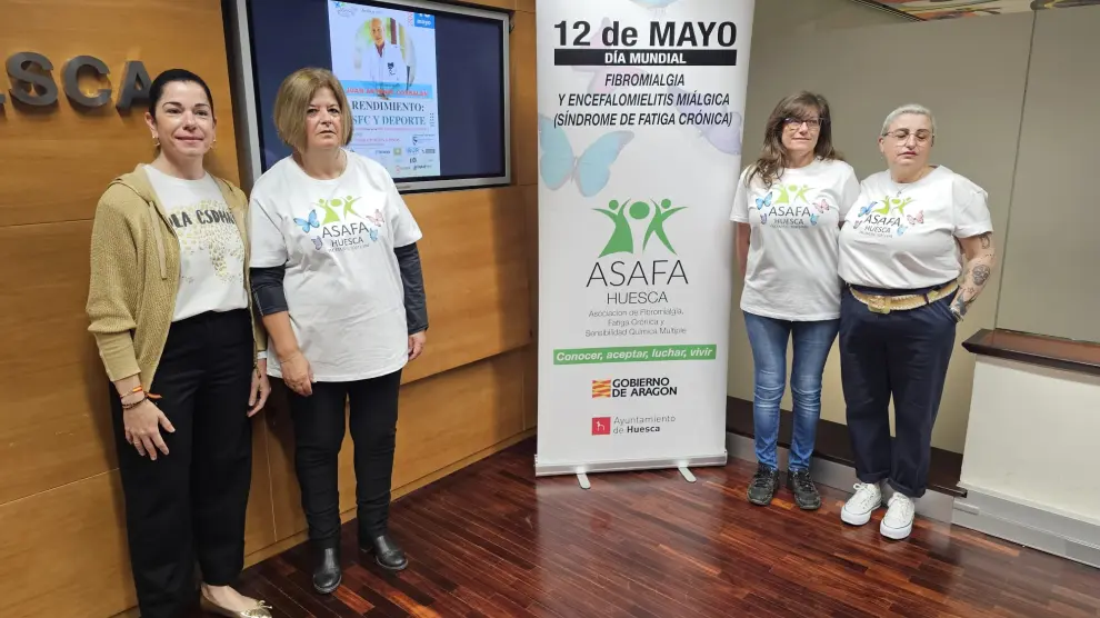 Presentación en la DPH del programa de Asafa Huesca para el Día Mundial Día Mundial de la Fibromialgia y del Síndrome de la Fatiga Crónica