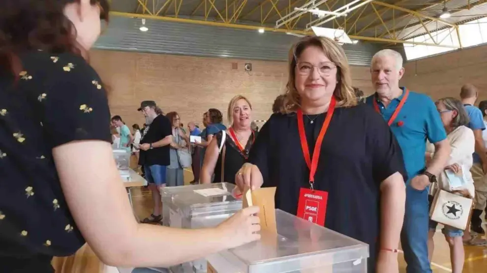 Rosa Serrano es la candidata del PSOE aragonés al Parlamento Europeo 2024
