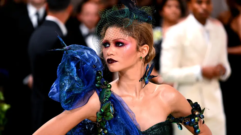 La actriz Zendaya, una de las anfitrionas de la Met Gala 2024