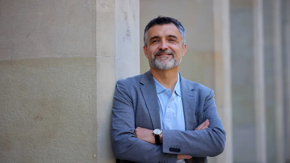 Fernando Martínez Peña, optimista con el futuro de la micología en Aragón.