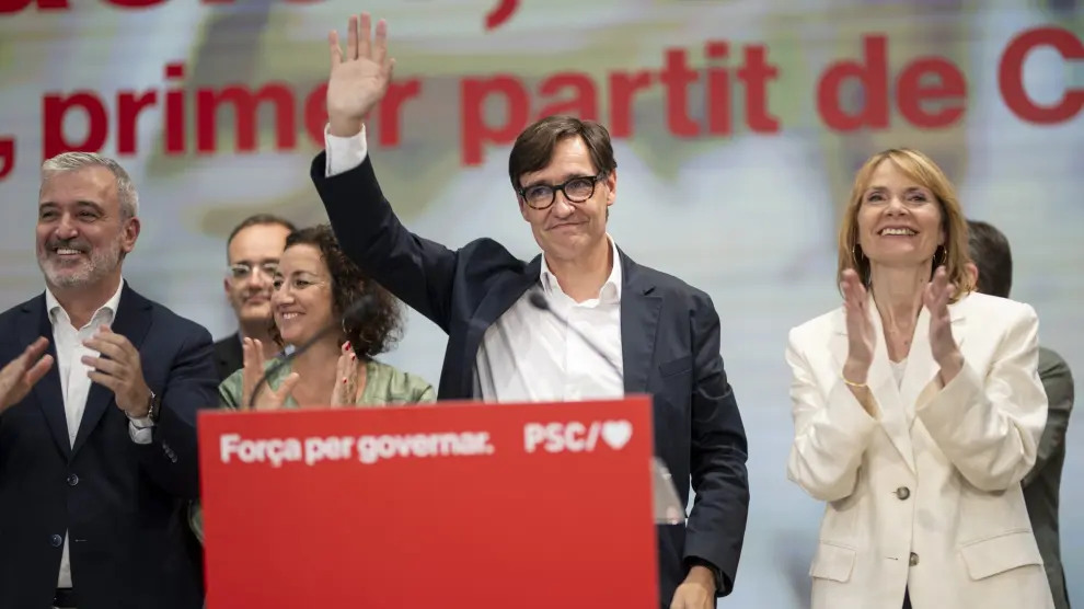 El PSC gana las elecciones catalanas.