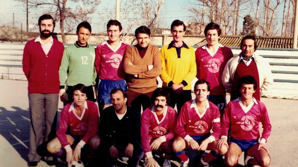 Equipo de leyenda del Colo Colo en la temporada 80-81.