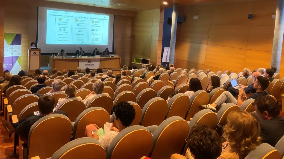 Asamblea general de Novaltia, celebrada en su sede en Zaragoza.