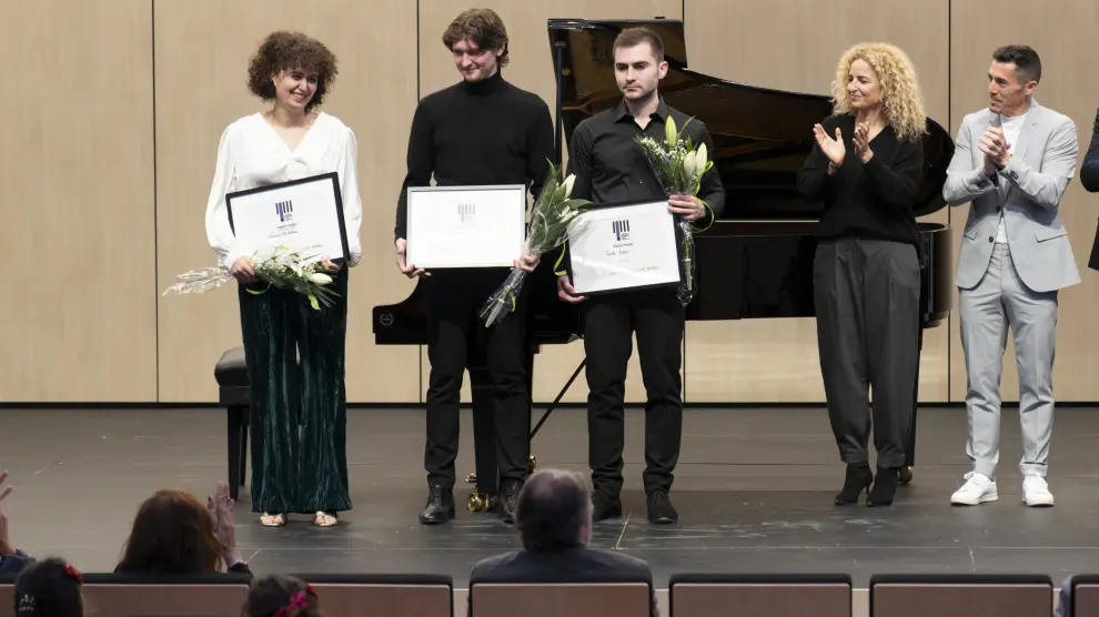 entrega premios concurso piano Antonon Garcia Abril. foto Antonio Garcia Bykofofo [[[FOTOGRAFOS]]]