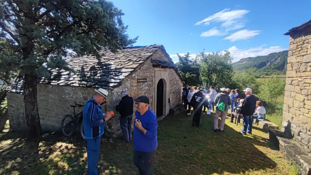 Ermita de la Virgen de Los Palacios, situada en la Sierra de Partara.