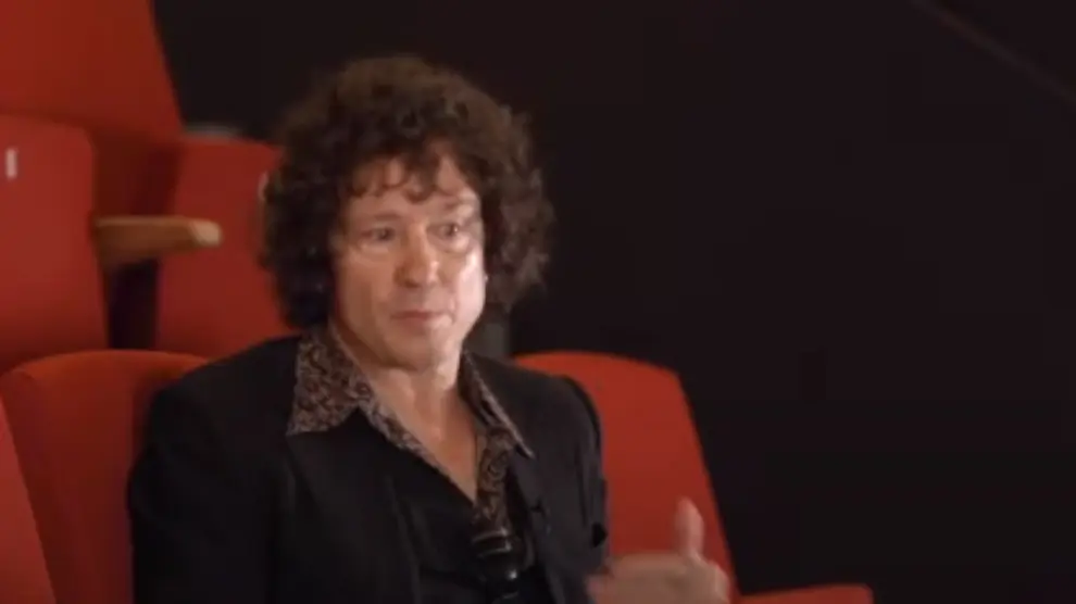 Bunbury, entrevistado en el programa 'Página 2'.