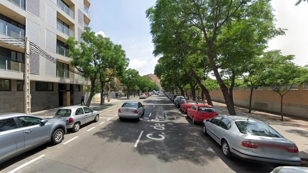 La Policía acudió a la calle Franco y López.