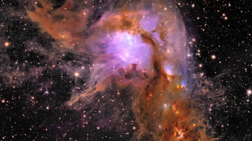 Imagen de Messier 78, un vibrante vivero de estrellas envuelto en polvo interestelar