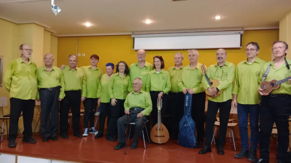 Los miembros de la orquesta en una de sus últimas actuaciones.