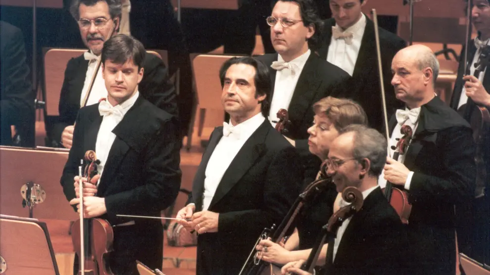 En el 2000, la Filarmónica della Scala actuaba en el Auditorio, dirigida por Riccardo Muti.