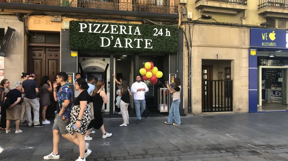Pizzeria D´Arte celebra sus 7 años de apertura
