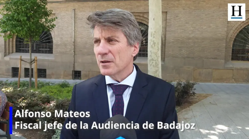 Alfonso Mateos, fiscal jefe de la Audiencia de Badajoz habla con HERALDO con motivo del Día Mundial del Medio Ambiente