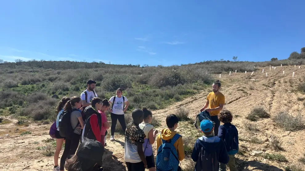 Visita guiada para difundir el ecosistema floral y faunístico de Binéfar.