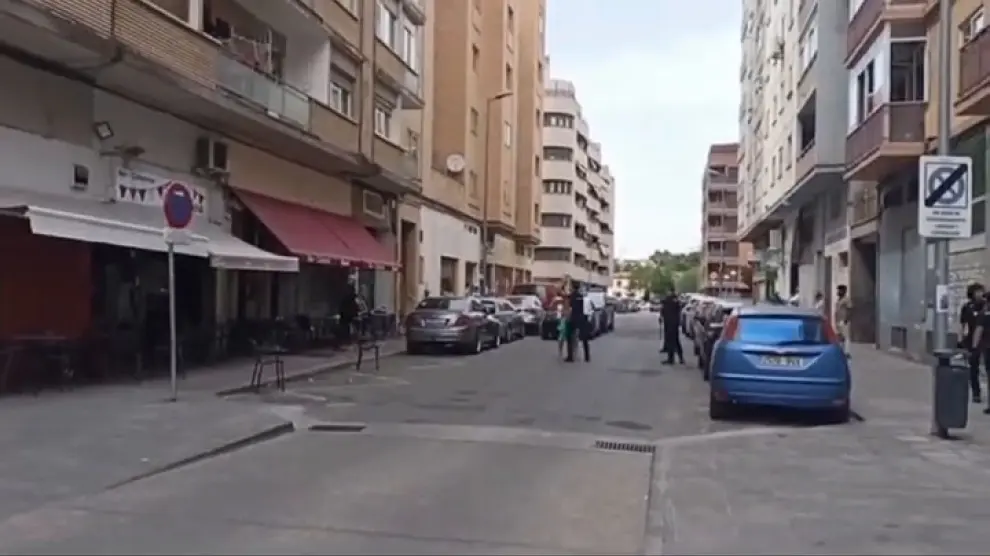 La actuación policial ha tenido lugar en la calle Camila Gracia