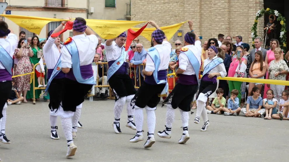 Los danzantes remolineros congregan siempre gran expectación y muchas emociones.